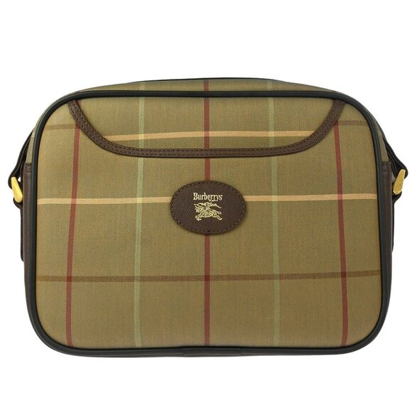 Burberrys Brown Check Shoulder Bag - Picture 1 of 10